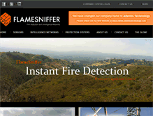 Tablet Screenshot of flamesniffer.com